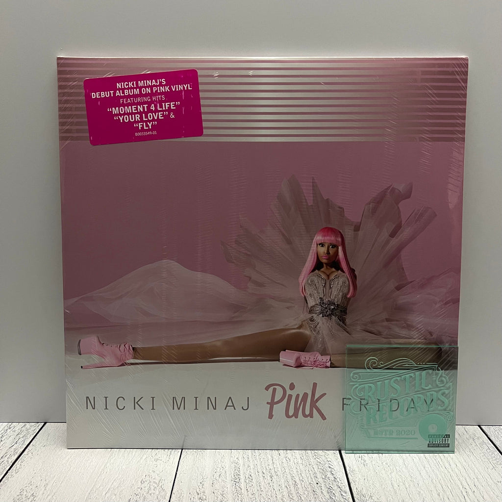Nicki Minaj Pink Friday (2LP) (Pink Vinyl) [Bump/Crease] Rustic Records