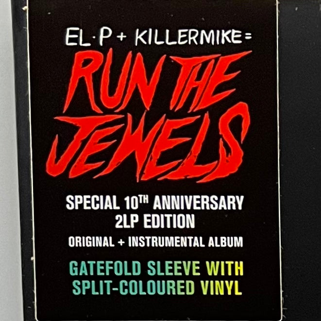 Run The Jewels - RTJ1 10th Anniversary Edition With Instrumentals (Double Split-Color Vinyl)