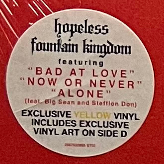 Halsey - Hopeless Fountain Kingdom (Bonus Track Edition) (Yellow Vinyl) [Bump/Crease]