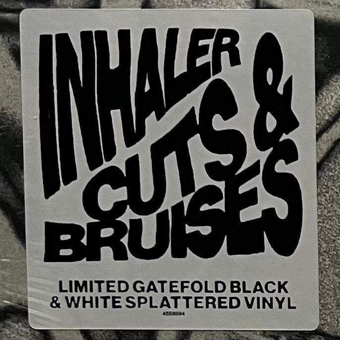 Inhaler - Cuts & Bruises (Black/White Splatter Vinyl)