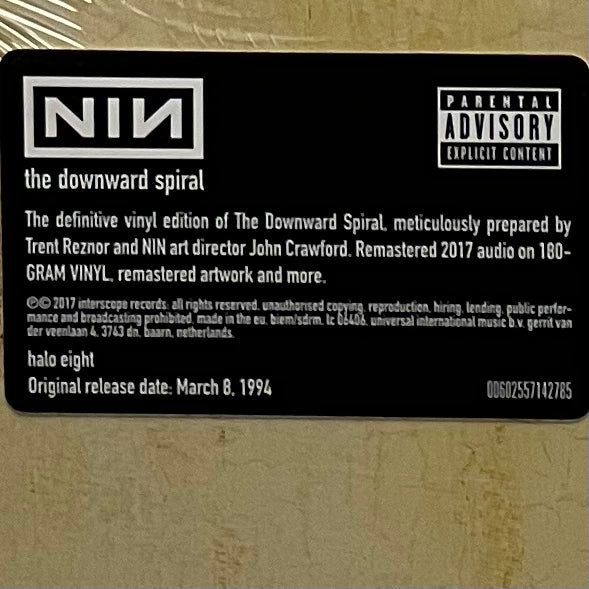 Nine Inch Nails - The Downward Spiral