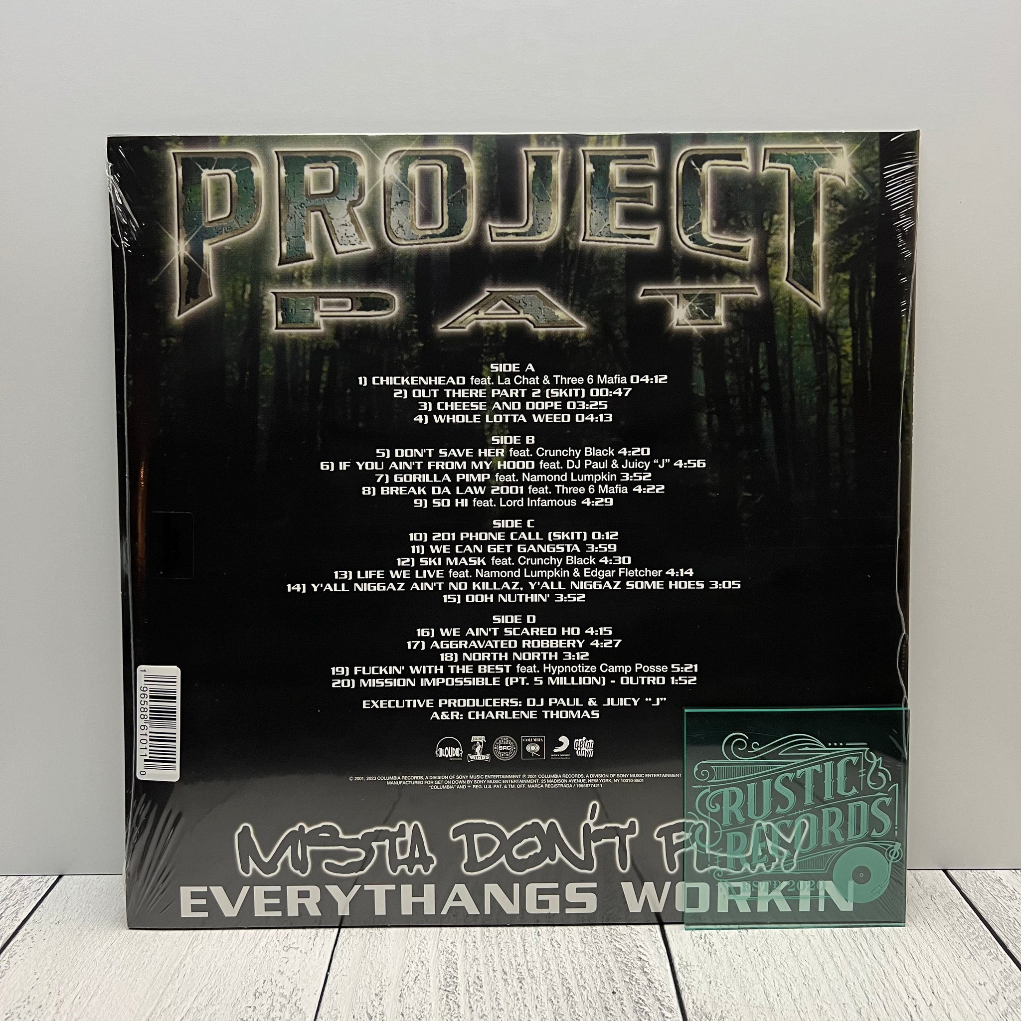 Project Pat - Mista Don’t Play: Everythangs Workin (Green Vinyl