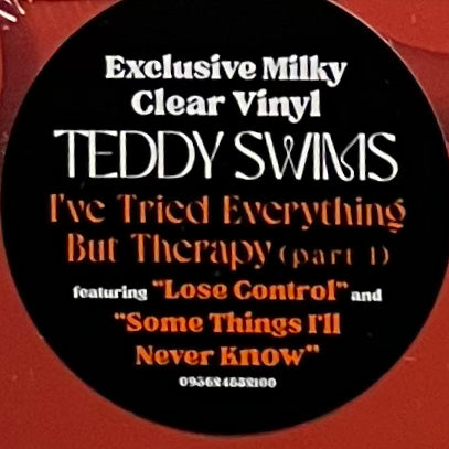 Teddy Swims - I've Tried Everything But Therapy (Part 1) (Indie Exclusive Milky Clear Vinyl)