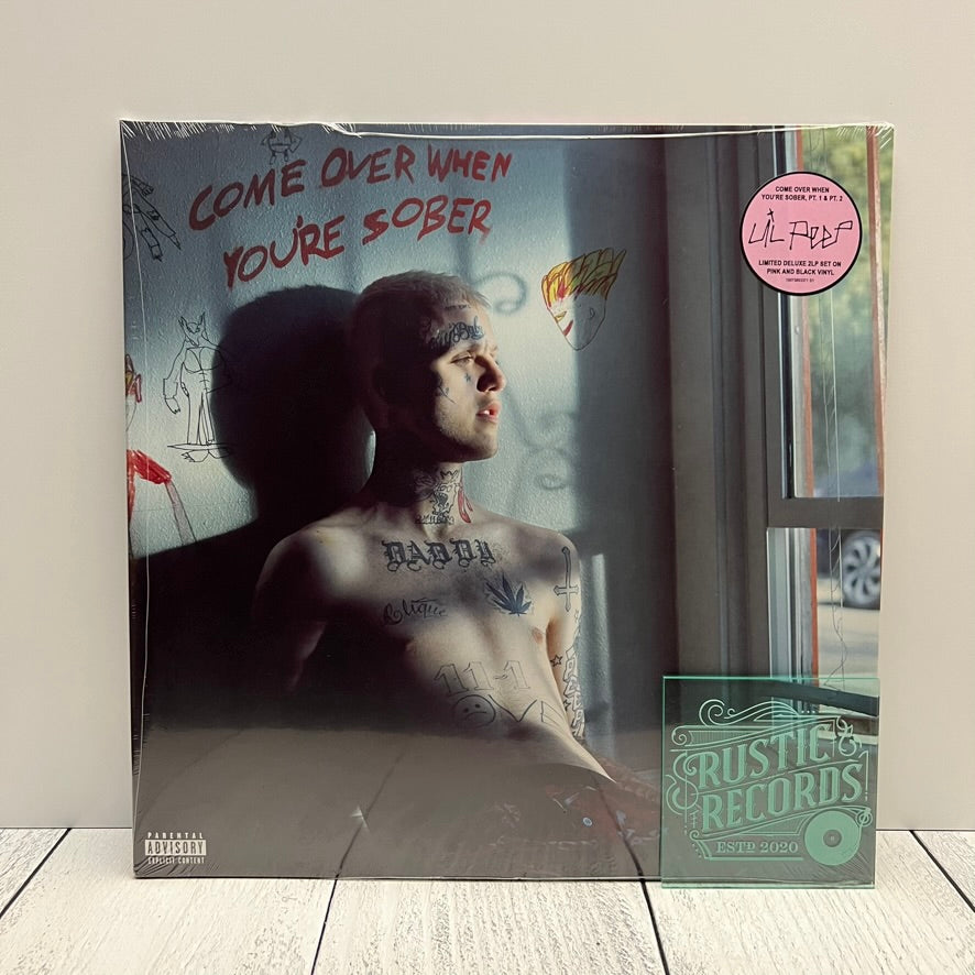 Lil Peep - Come Over When You're Sober Pt. 1 & 2 (Black/Pink Vinyl)