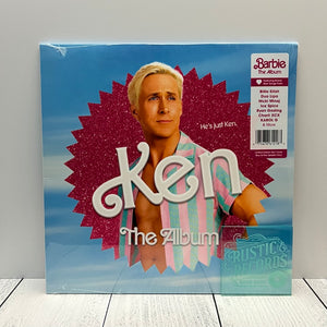 Barbie Soundtrack (Ken Cover) (Clear With Pink/Blue Splatter)