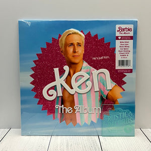 Barbie Soundtrack (Ken Cover) (Clear With Pink/Blue Splatter) [Bump/Crease]