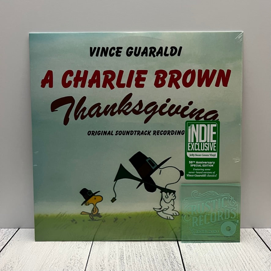 Vince Guaraldi - A Charlie Brown Thanksgiving Soundtrack (Indie Exclusive Jelly Bean Green Vinyl)