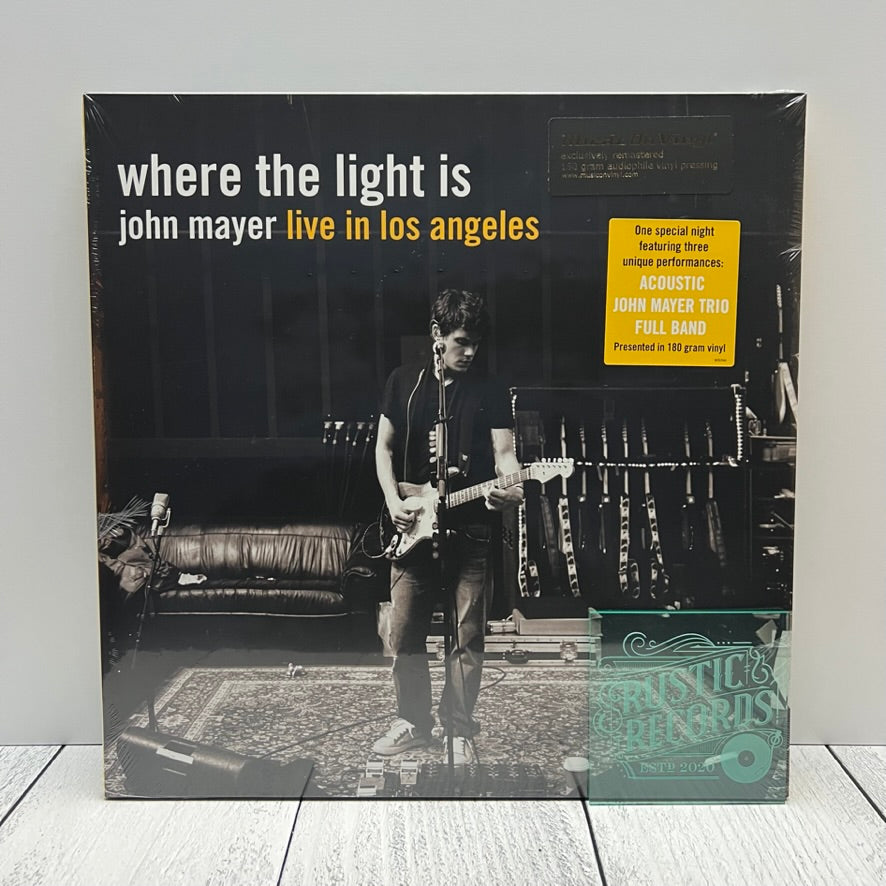 John Mayer - Where The Light Is (Music On Vinyl)