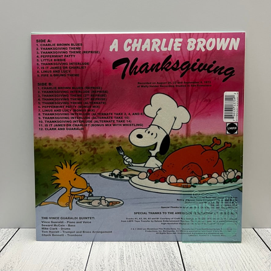 Vince Guaraldi - A Charlie Brown Thanksgiving Soundtrack (Indie Exclusive Jelly Bean Green Vinyl)