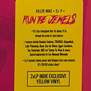 Run The Jewels - RTJ Cu4tro (Indie Exclusive Yellow Vinyl)