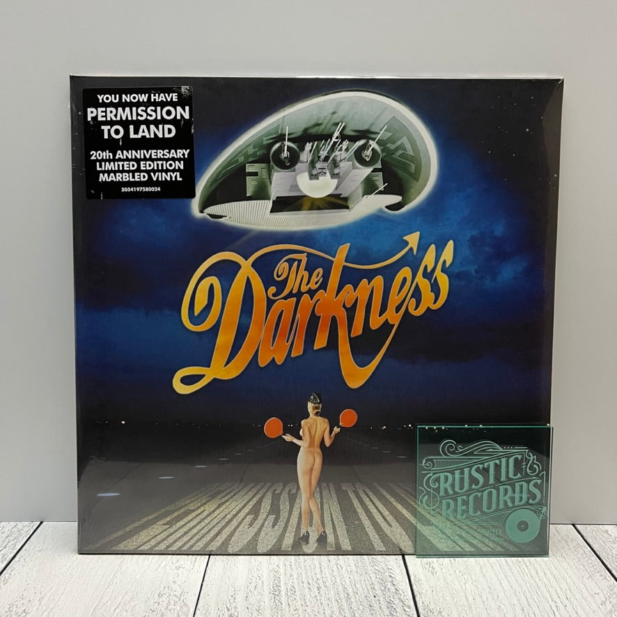 The Darkness - Permission To Land... Again 20th Anniversary Edition (Blue/Black Marble Vinyl)