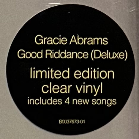 Gracie Abrams - Good Riddance (Clear Vinyl)