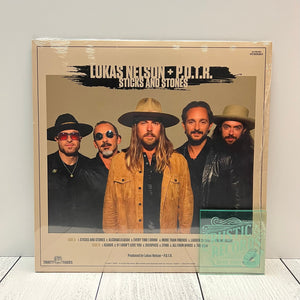 Lukas Nelson And Promise Of The Real - Sticks And Stones (Indie Exclusive Dark Blue With White Swirl Vinyl)