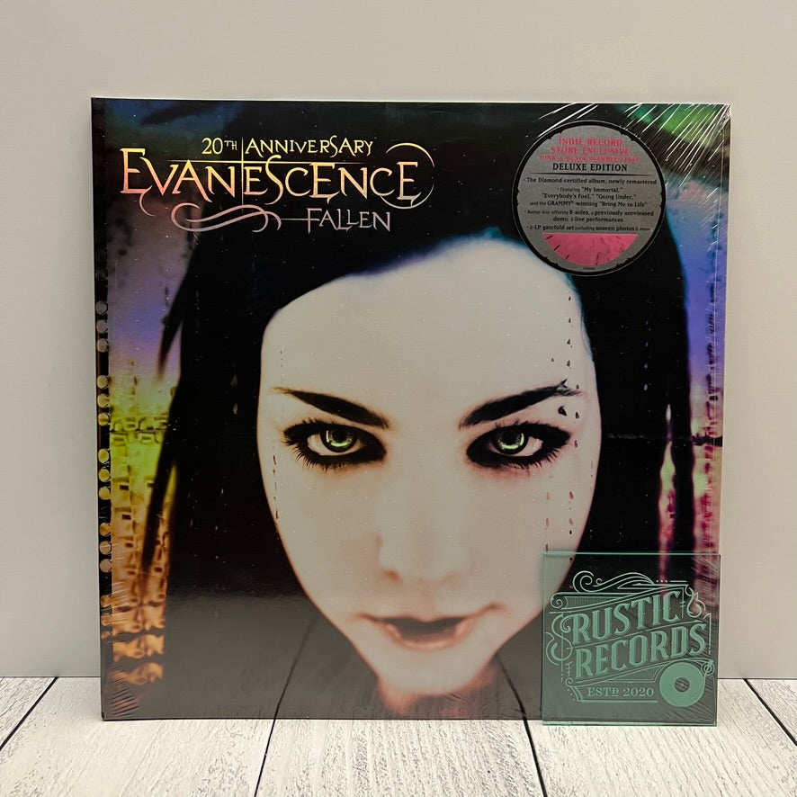 Evanescence - Fallen 20th Anniversary Deluxe Edition (Indie Exclusive Pink/Black Vinyl)