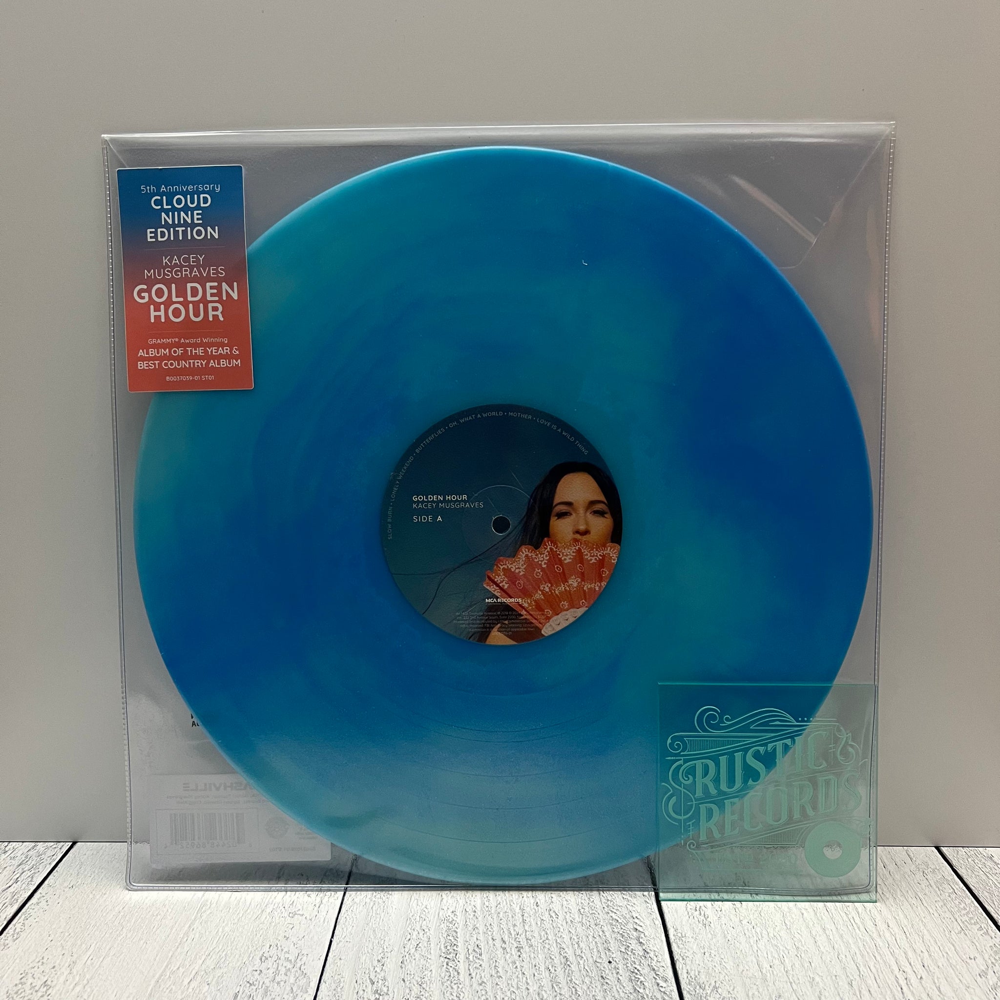 Kacey Musgraves - Golden Hour (5th Anniversary Cloud Nine Edition Sky Blue Swirl Vinyl)