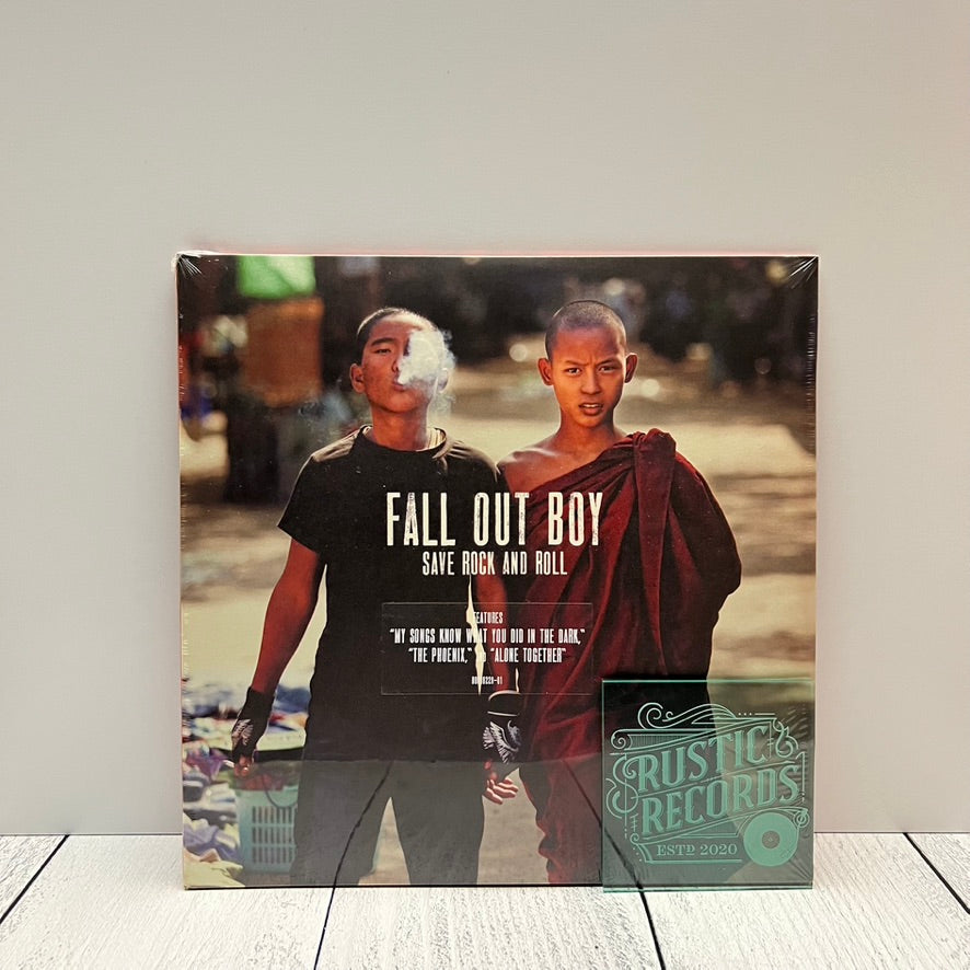 Fall Out Boy - Save Rock And Roll 10" Pressing (Translucent Red Vinyl)