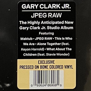 Gary Clark Jr. - JPEG Raw (Indie Exclusive Bone Colored Vinyl)