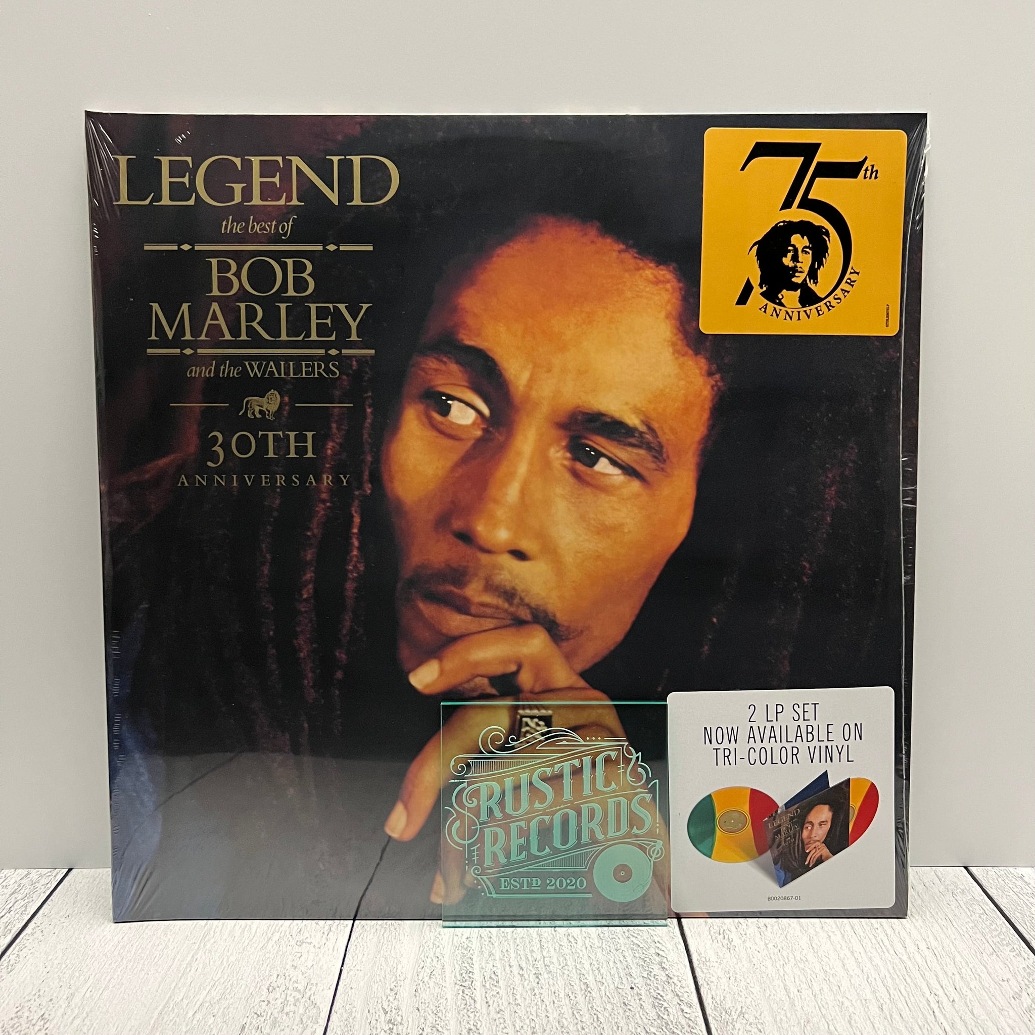 Bob Marley - Legend (Tri-Color Vinyl) [Bump/Crease]