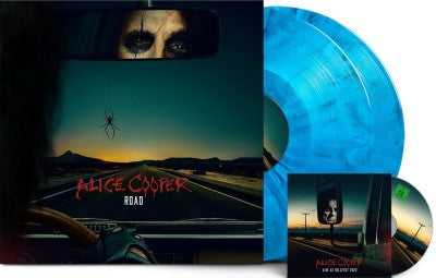 Alice Cooper - Road (Indie Exclusive Blue Marble Vinyl) [Bump/Crease]