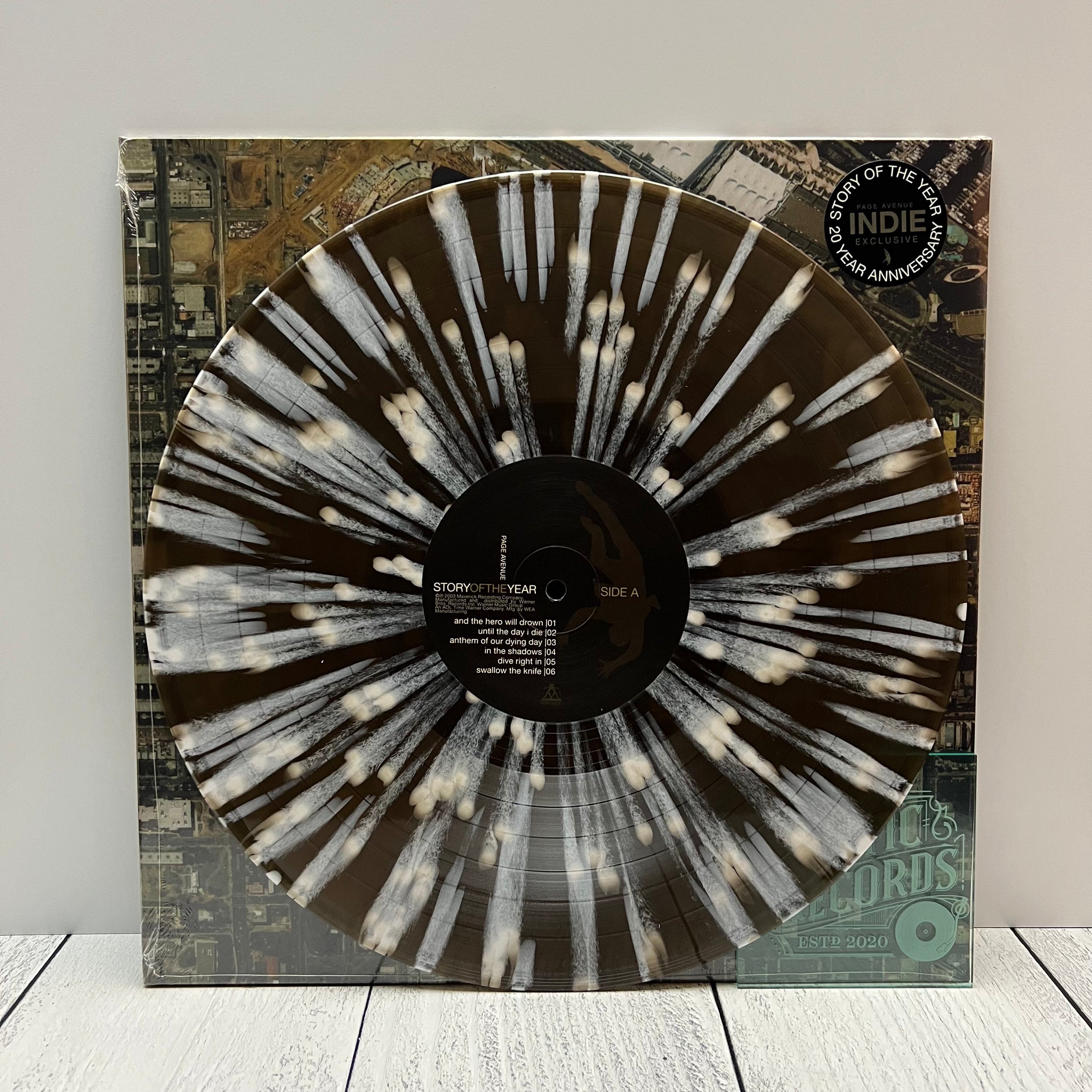 Story Of The Year - Page Avenue (Indie Exclusive Beer/White Splatter Vinyl)