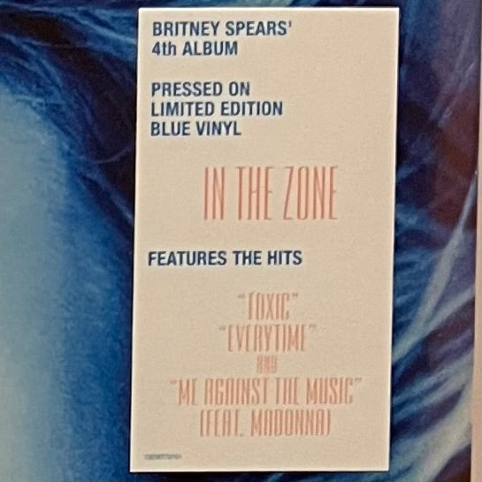 Britney Spears - In The Zone (Blue Vinyl)