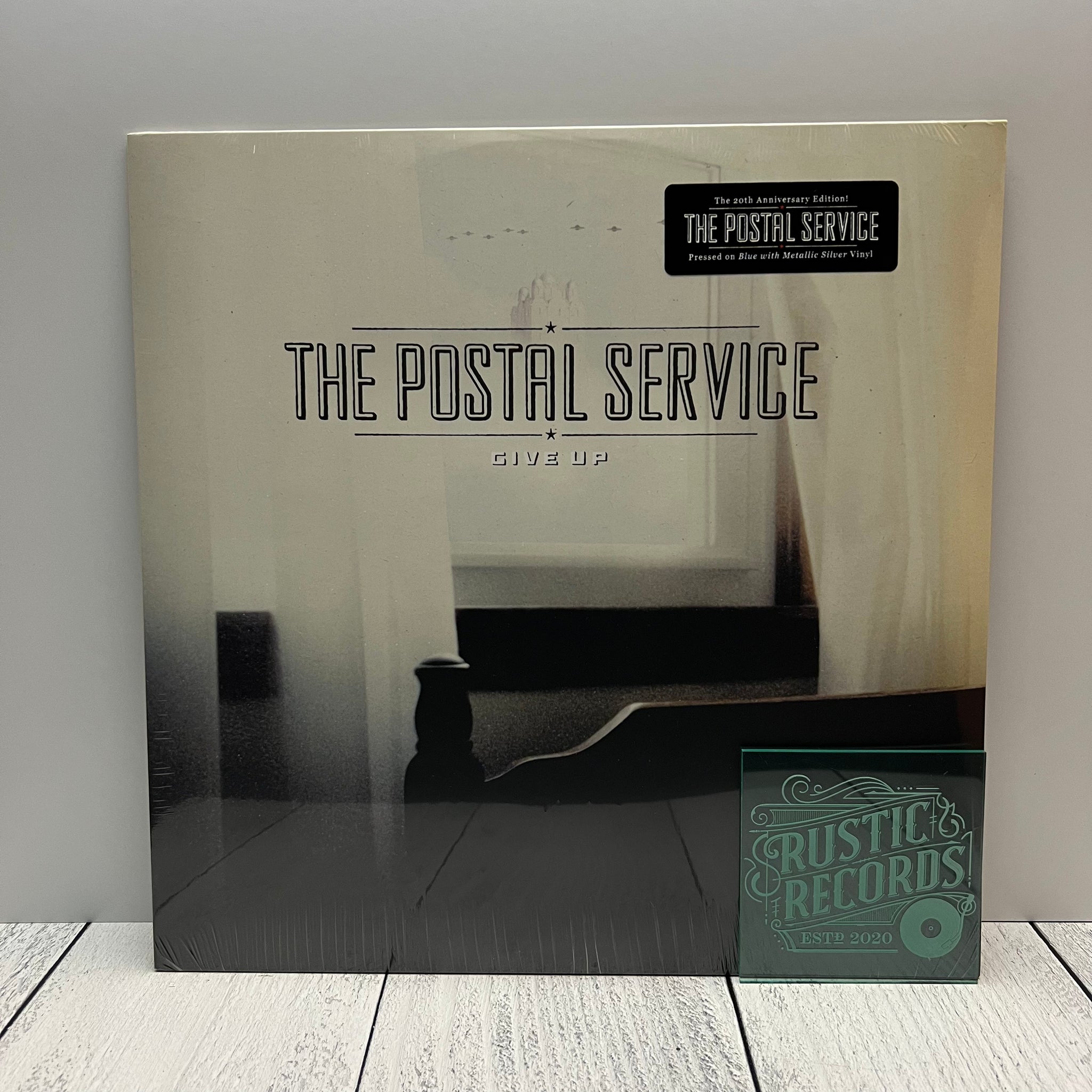 The Postal Service - Give Up 20th Anniversary (Blue with Metallic Silver Vinyl)