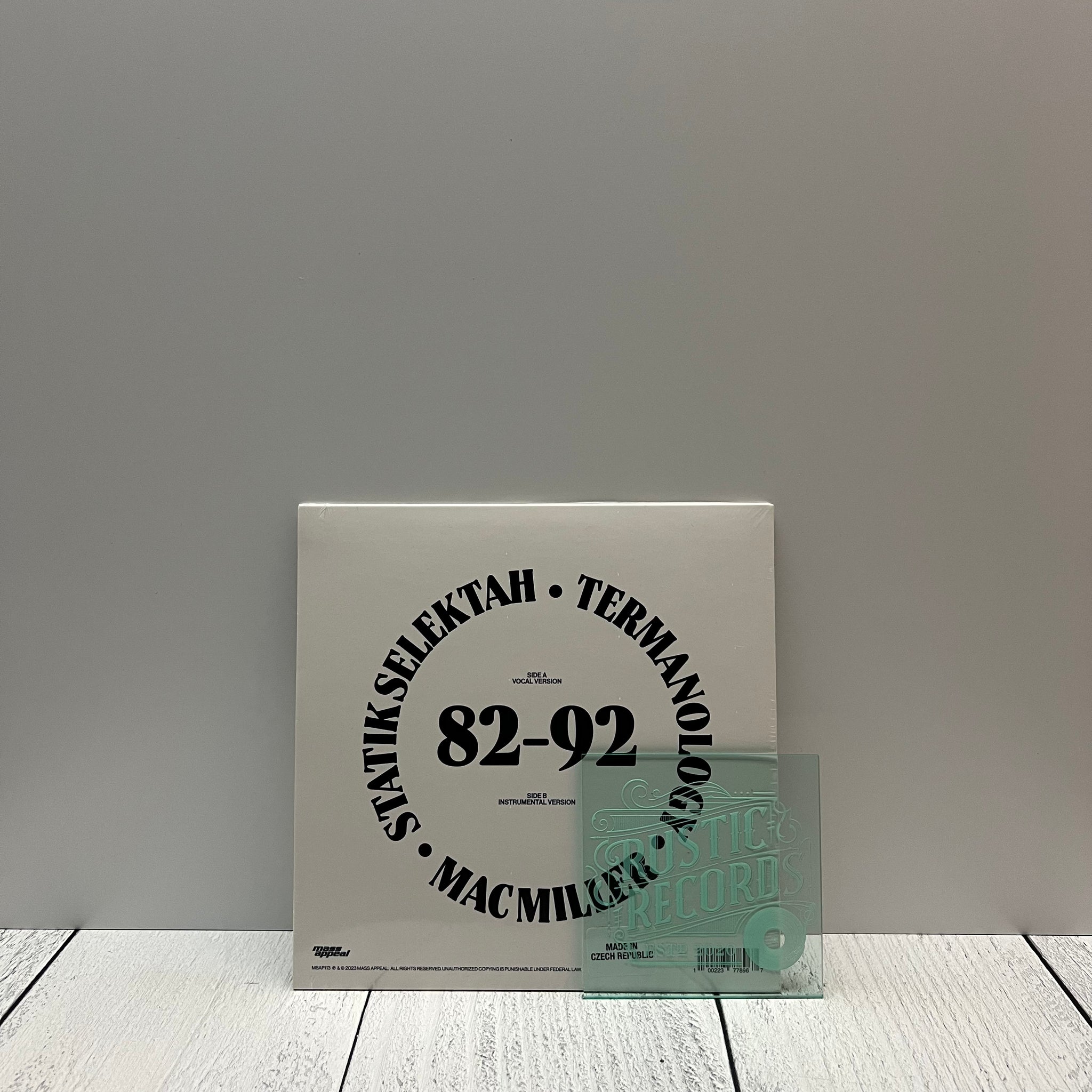 Statik Selektah / Mac Miller - 82-92 7" Single (Green Vinyl)