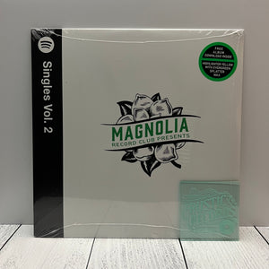 Magnolia Record Club - Spotify Singles Volume 2 (Highlighter Yellow With Evergreen Splatter)