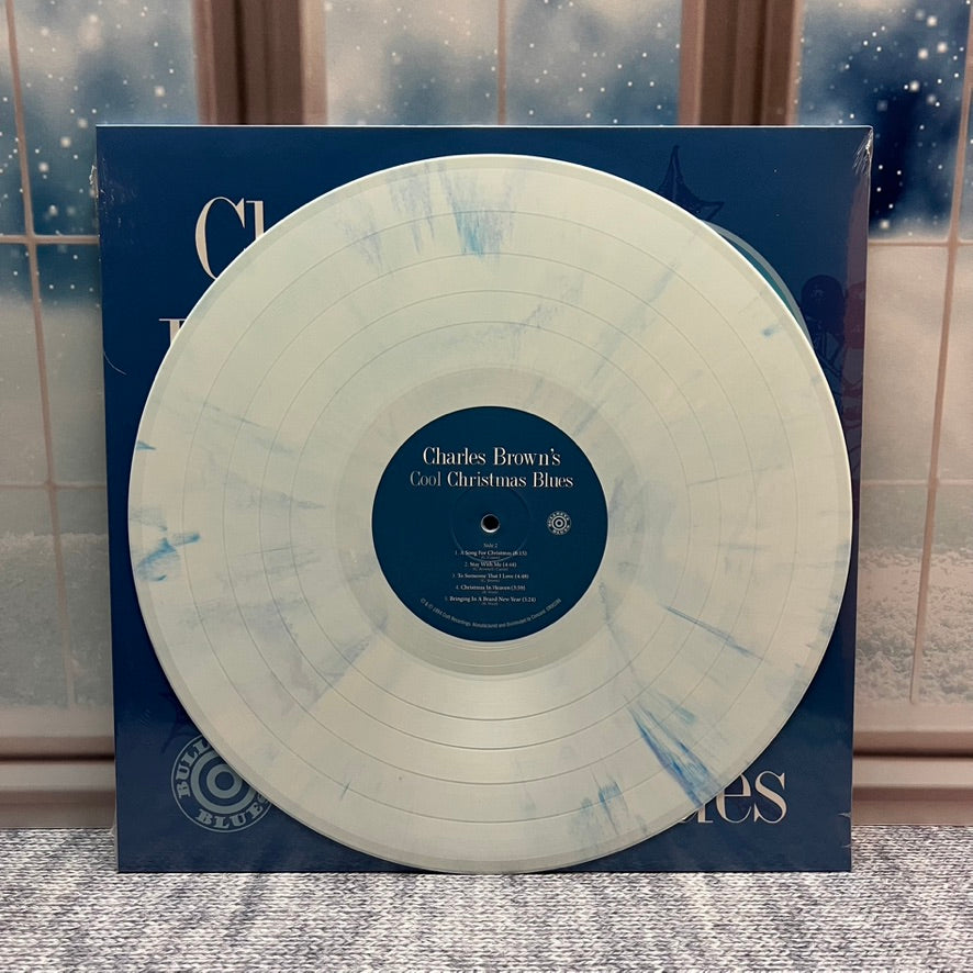 Charles Brown - Charles Brown's Cool Christmas Blues (White And Blue Swirl Vinyl)