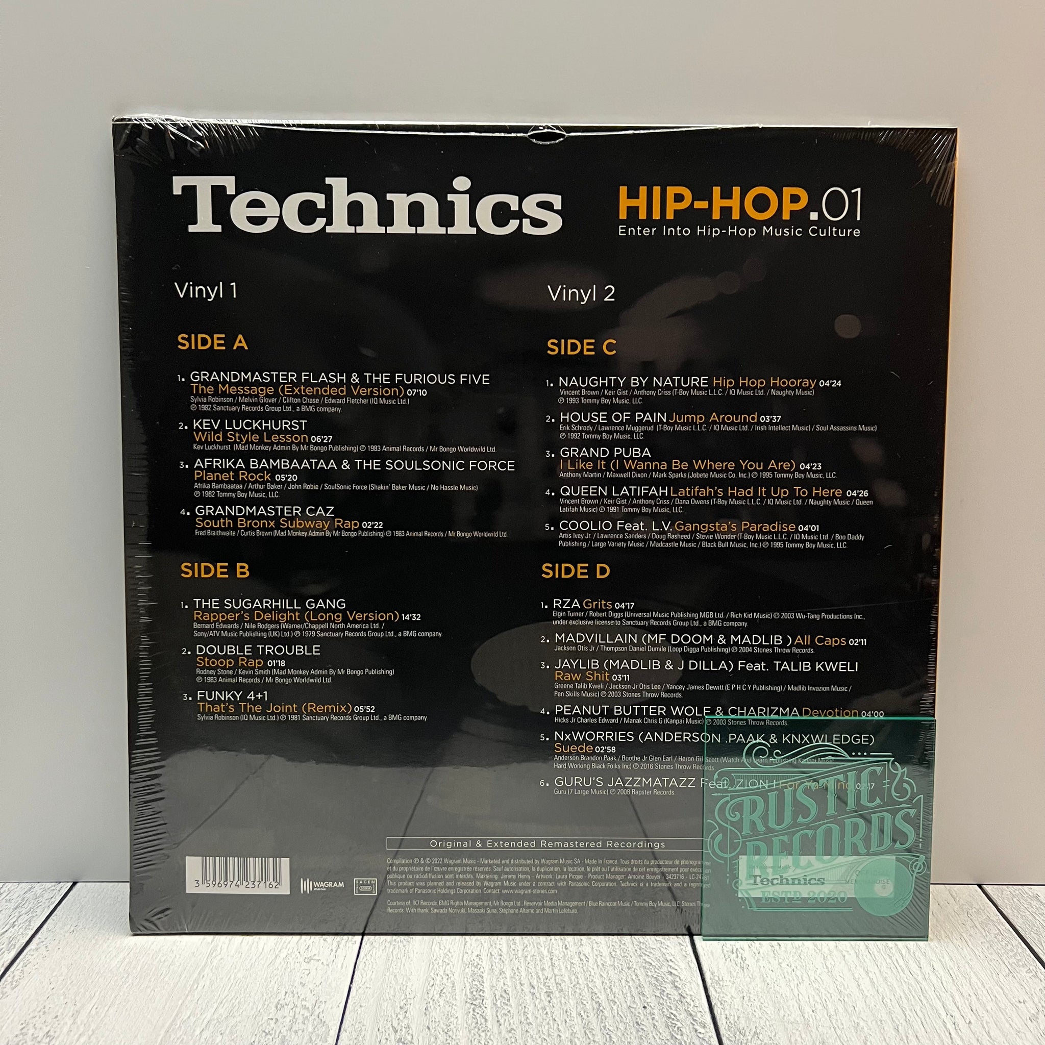 Technics Hip Hop .01 Compilation [Bump/Crease]