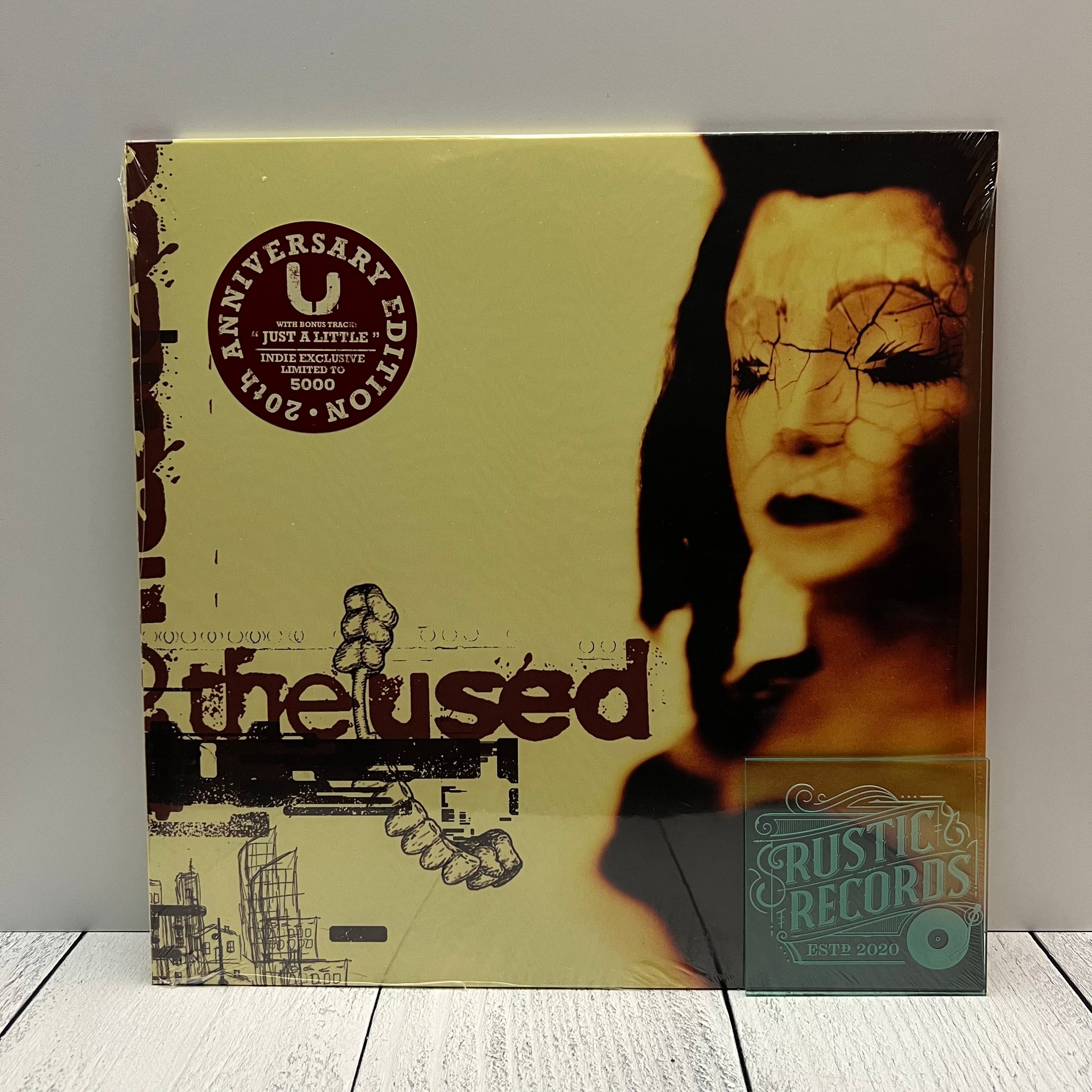 The Used - The Used (Milky Clear/Oxblood Splatter)