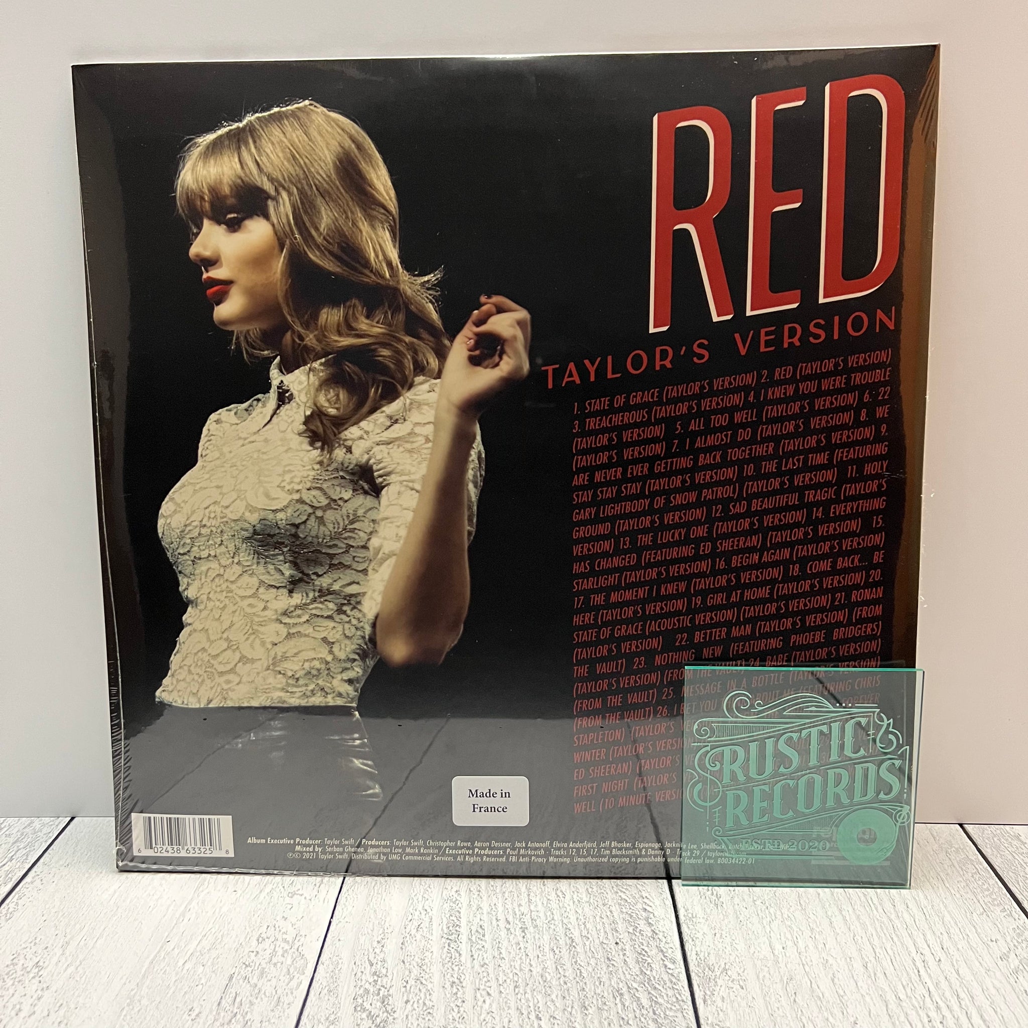 Taylor Swift - Red (Taylor's Version) – Rustic Records