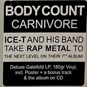 Body Count - Carnivore (w/bonus CD)