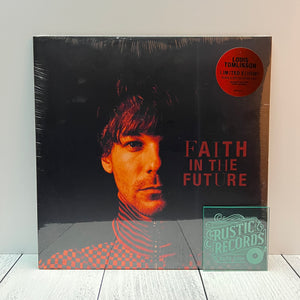 Louis Tomlinson - Faith In The Future (salpicadura negra y roja con inserto firmado)