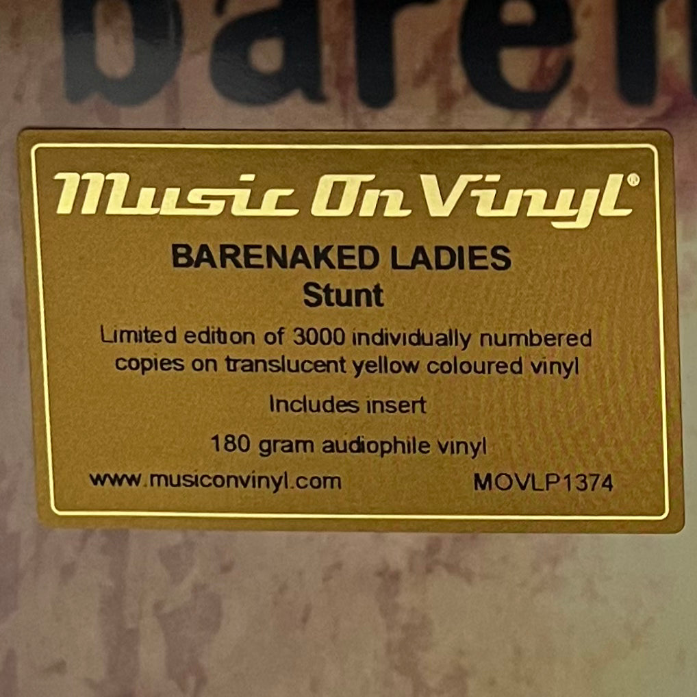 Barenaked Ladies - Stunt (Music On Vinyl Yellow Vinyl)