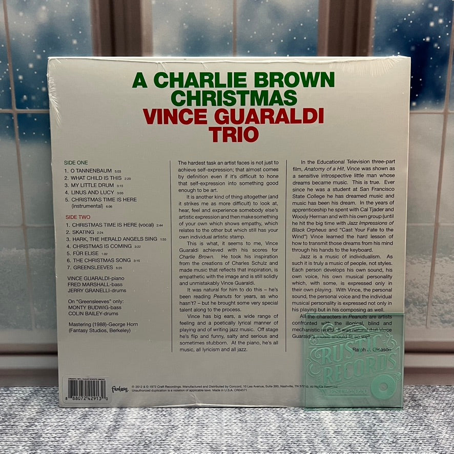 Vince Guaraldi Trio - A Charlie Brown Christmas (Snowstorm Vinyl)