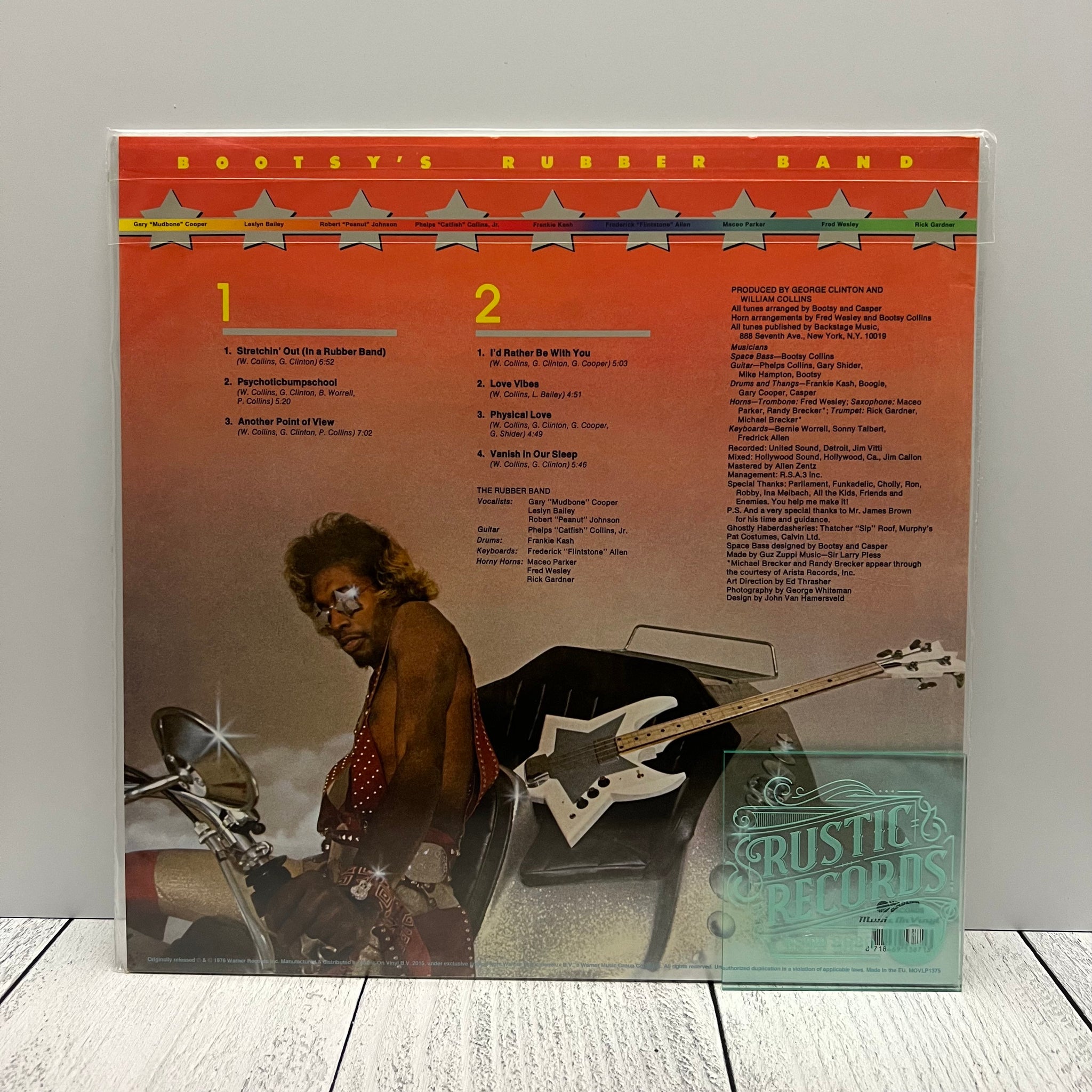 Bootsy Collins / Bootsy's Rubber Band - Stretchin' Out In Bootsy's Rubber Band (Music On Vinyl)