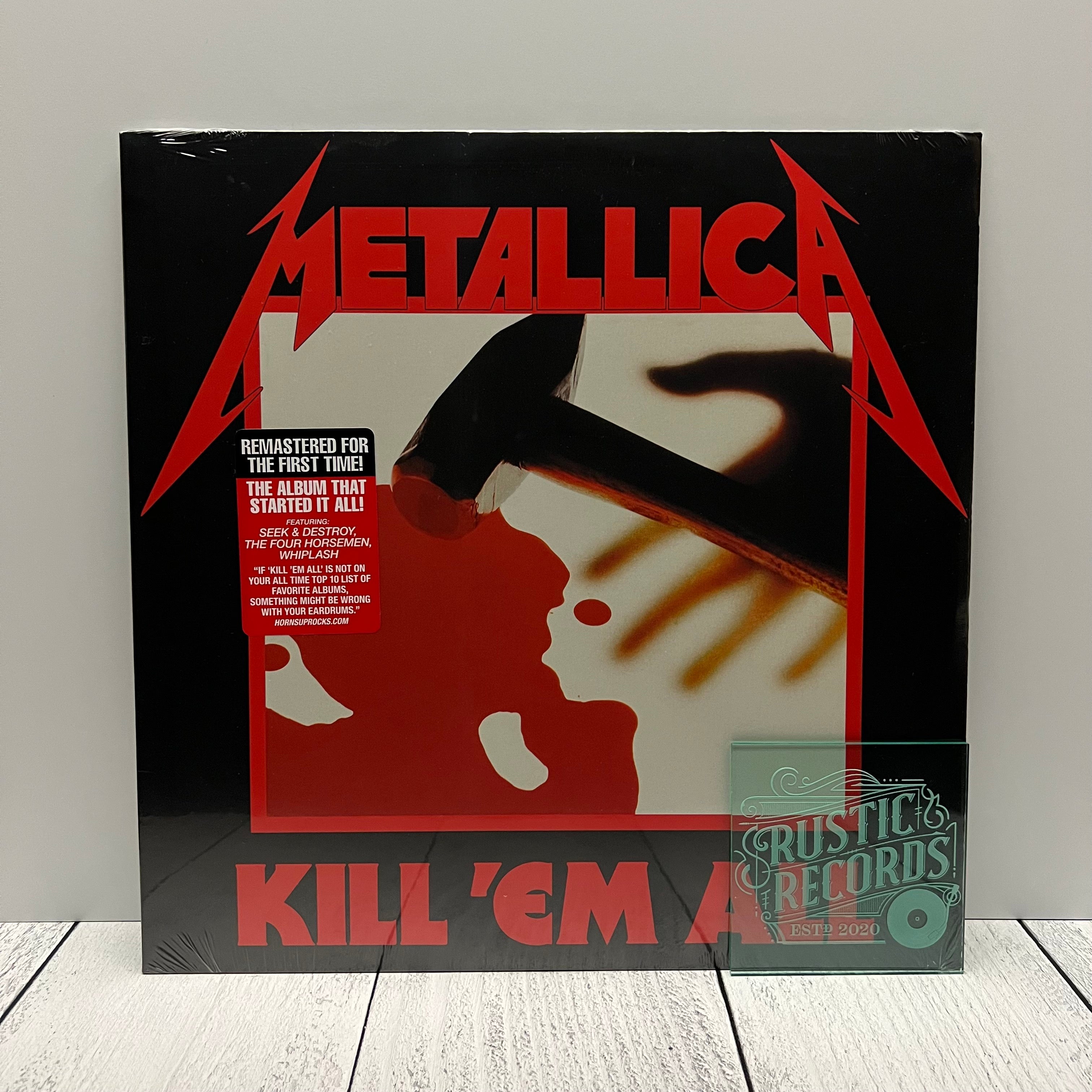Metallica Kill Em All Red Vinyl LP