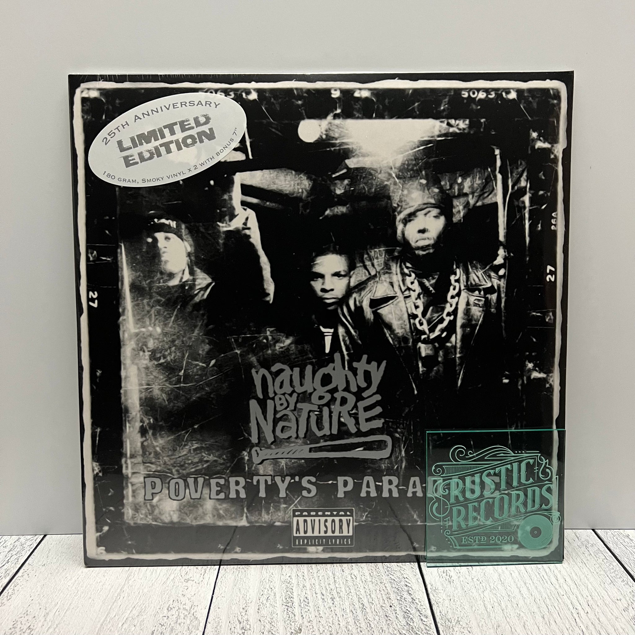 Naughty By Nature - Poverty's Paradise 25th Anniversary Edition (Smoke Vinyl)