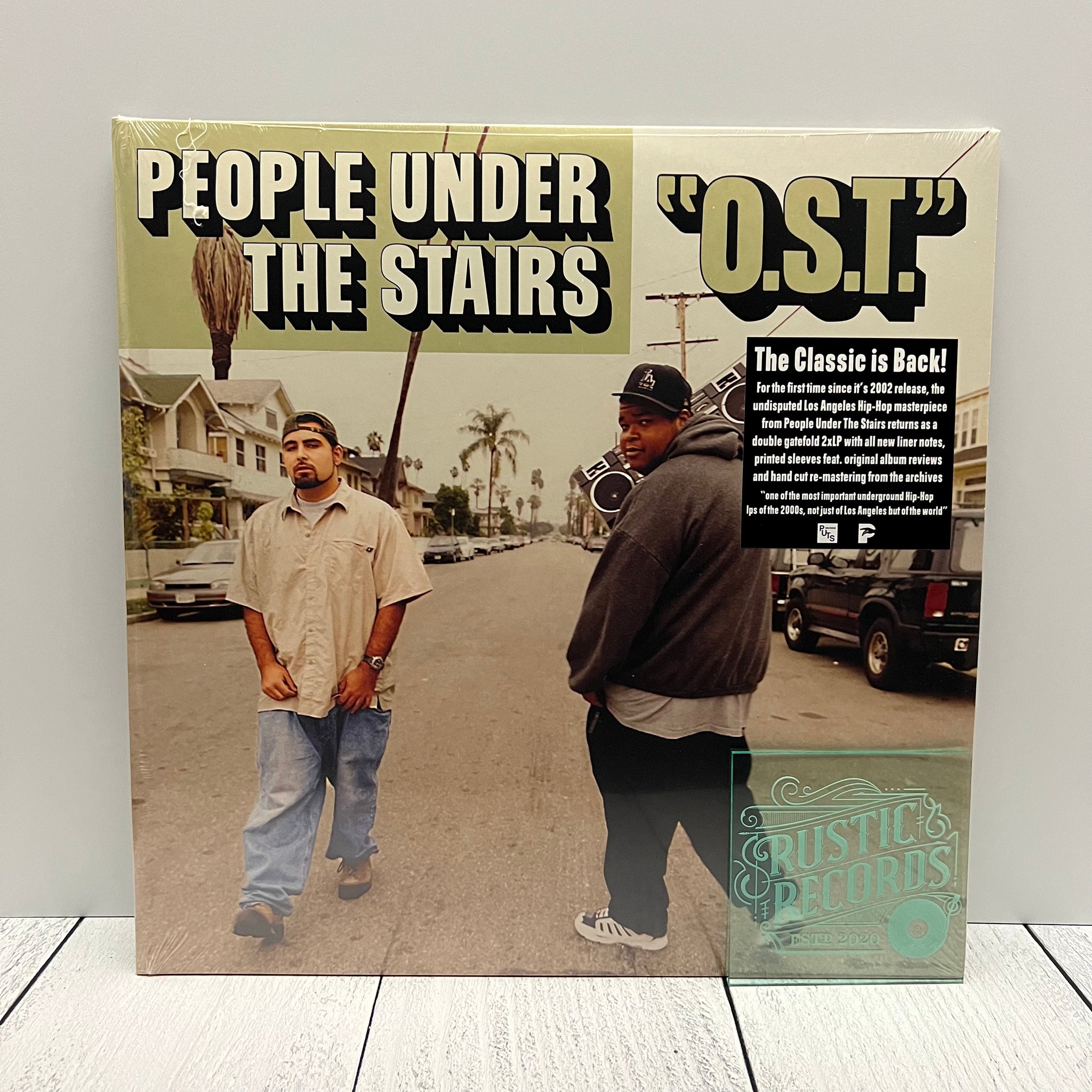 印象のデザイン PEOPLE UNDER レコード 2LP STAIRS THE 洋楽 