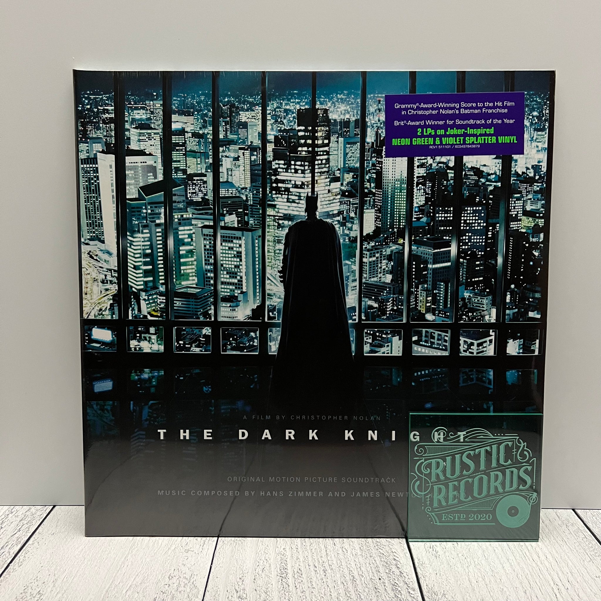The Dark Knight Soundtrack (Purple & Green Splatter Vinyl)