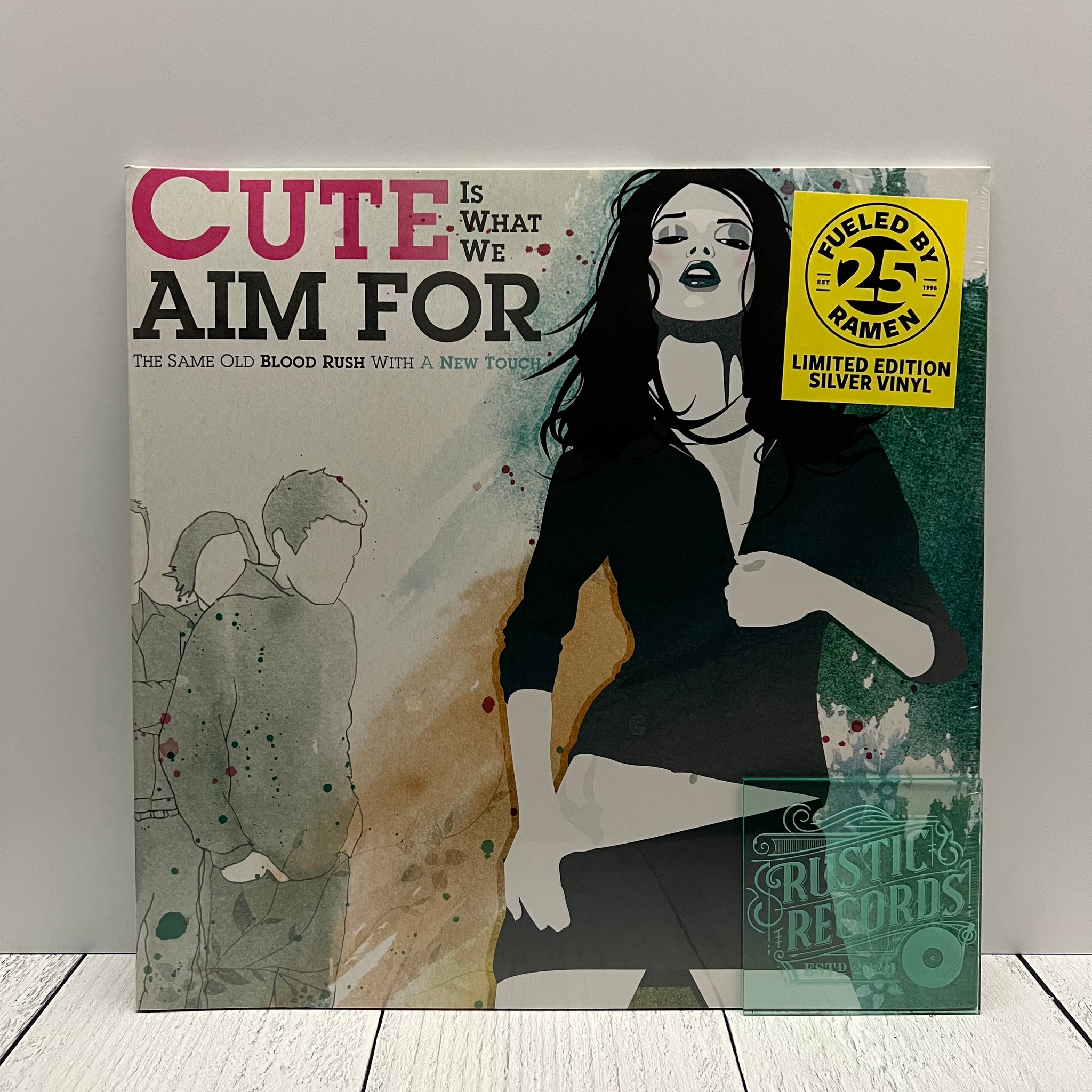 Cute Is What We Aim For - The Same Old Blood Rush With A New Touch (FBR 25th anniversary on silver vinyl)
