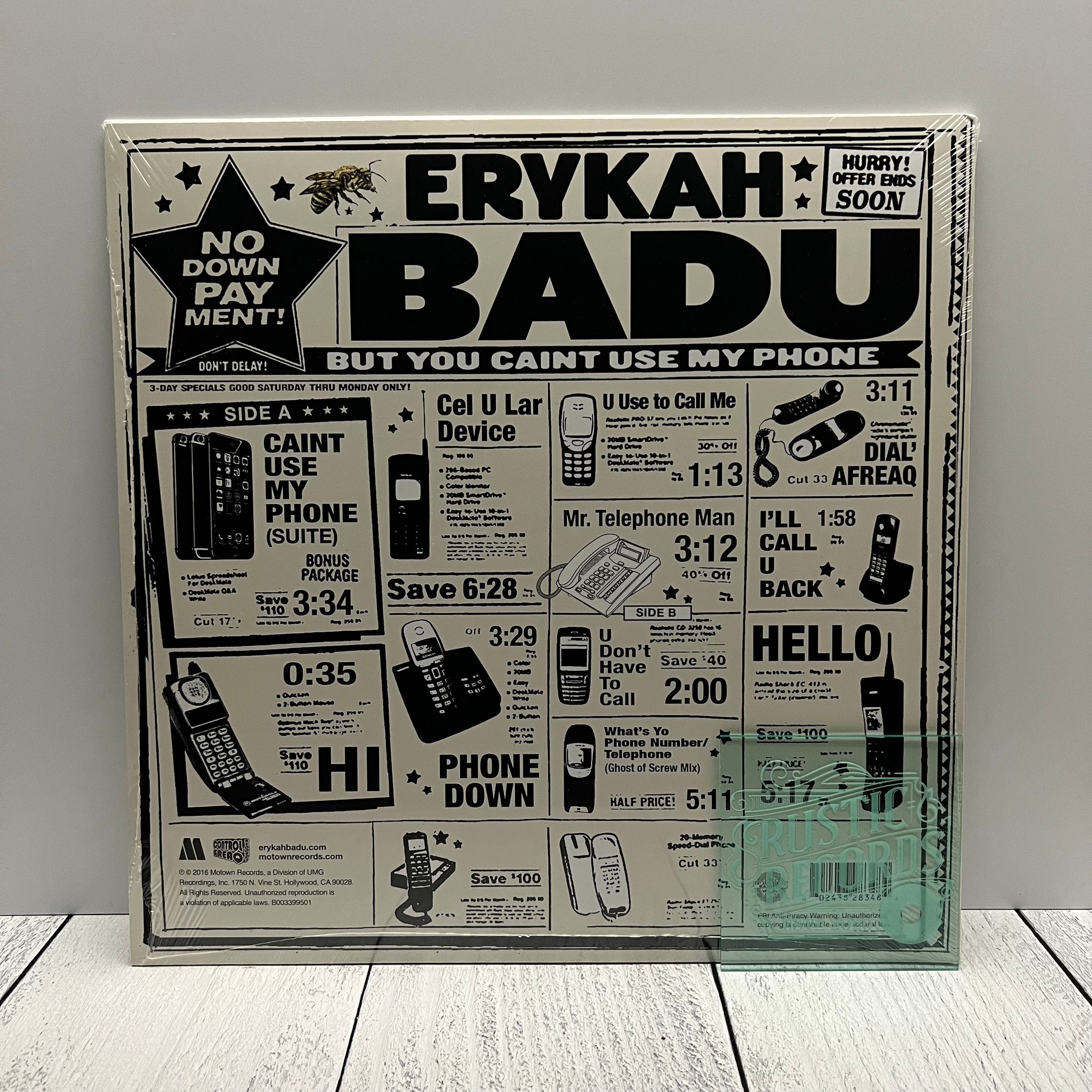 Erykah Badu - But You Can't Use My Phone (Purple Vinyl)