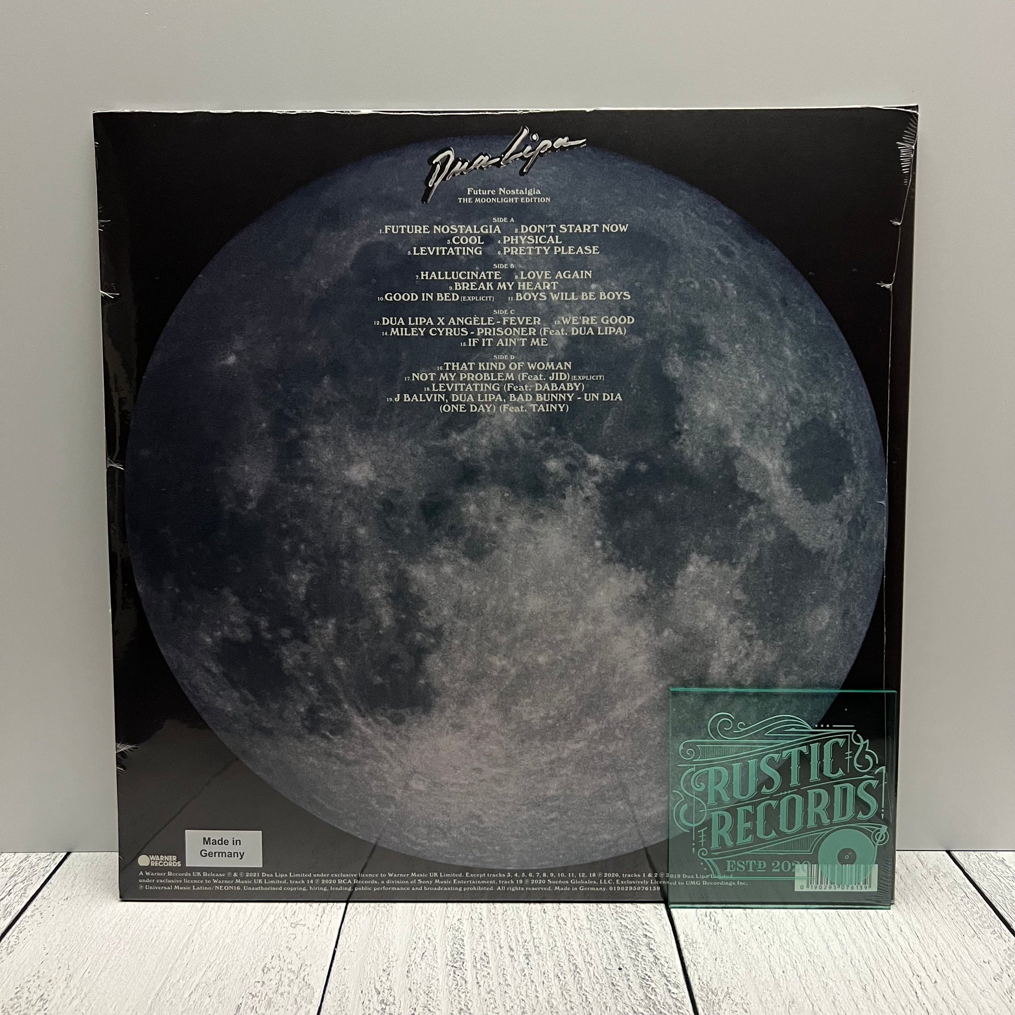 Vinilo Dua Lipa Future Nostalgia (the Moonlight Edition)