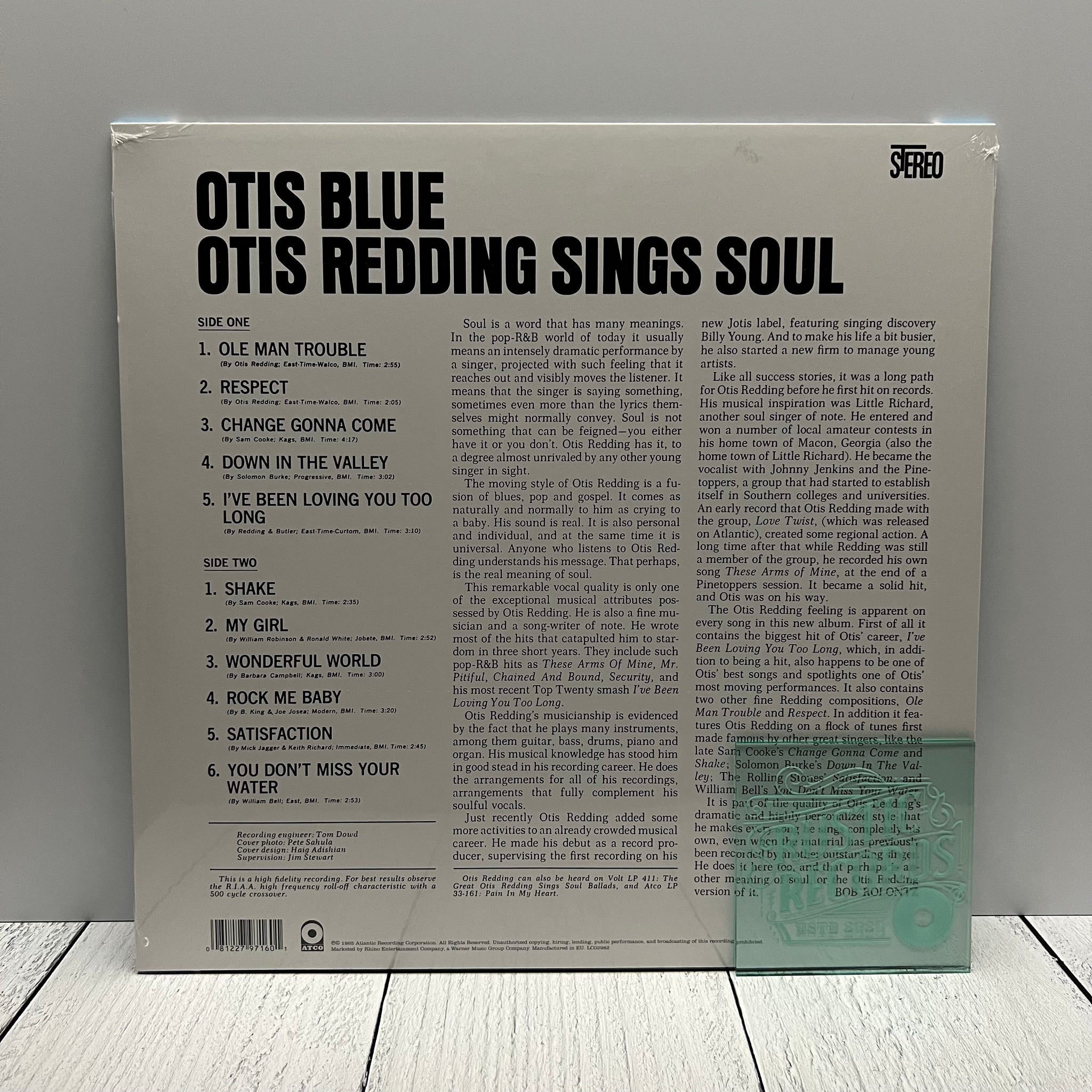 Otis Redding - Otis Blue / Otis Redding Sings Soul (Blue Vinyl)