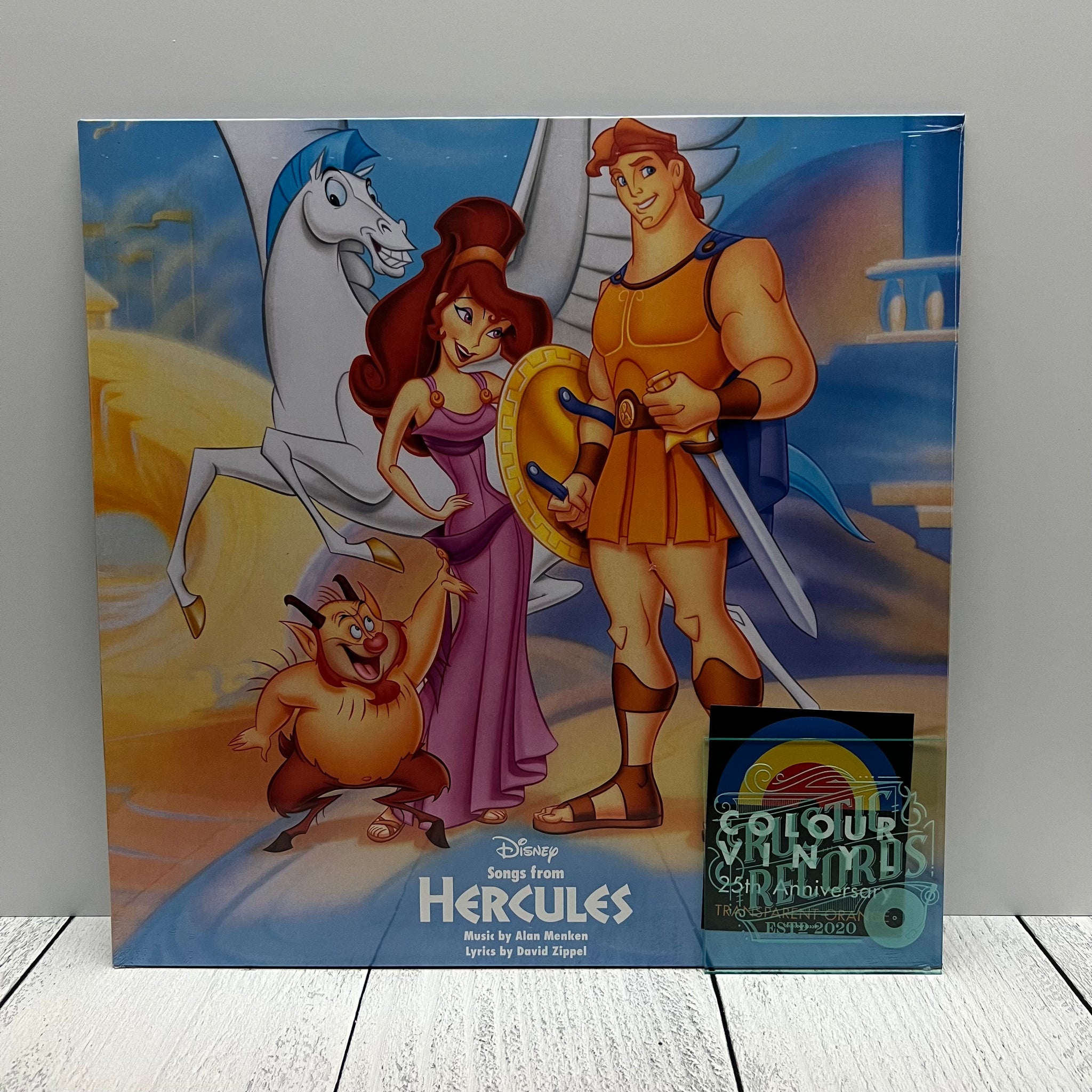 Disney's Hercules Soundtrack (25th Anniversary/Transparent Orange Vinyl)