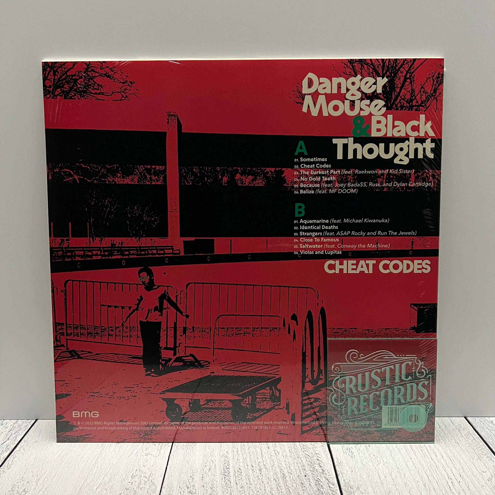 Danger Mouse & Black Thought - Cheat Codes (Black Vinyl) – Rustic Records