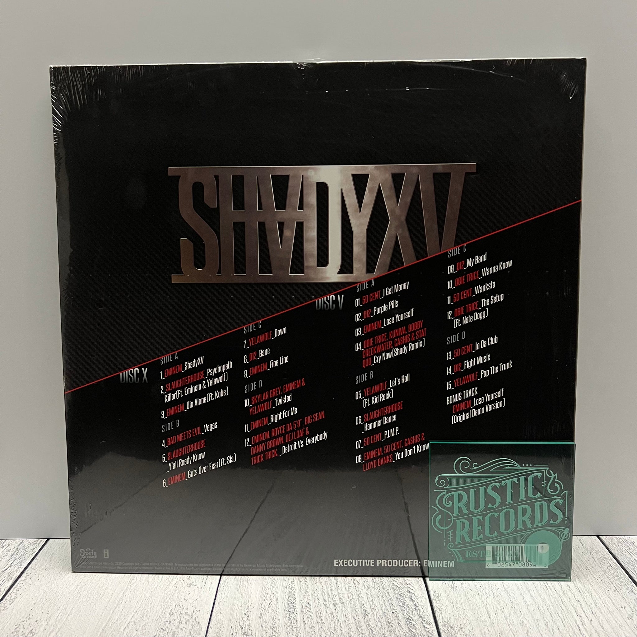 Eminem - Shady XV 4LP Box Set