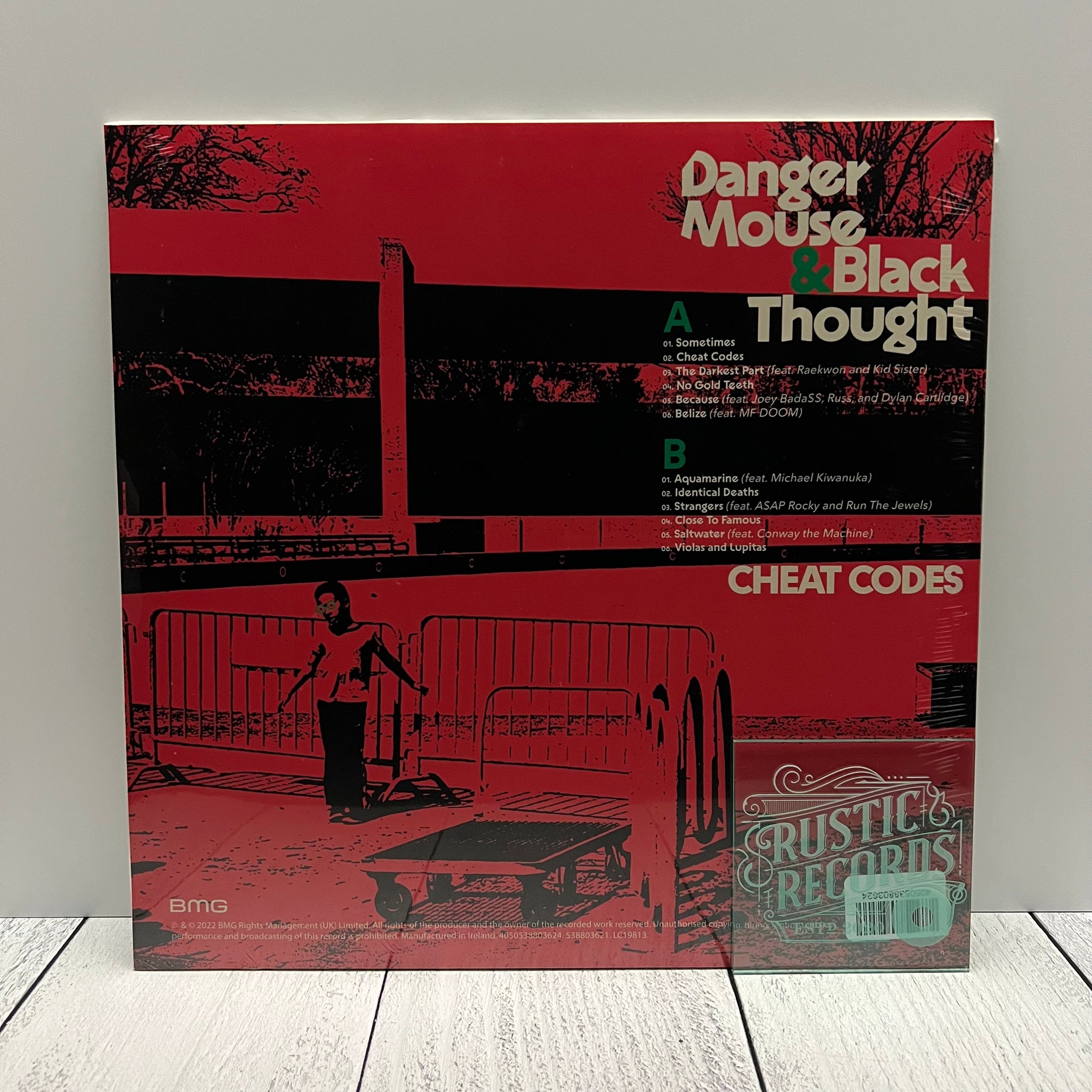 Danger Mouse & Black Thought - Cheat Codes (Indie Exclusive Red Vinyl)