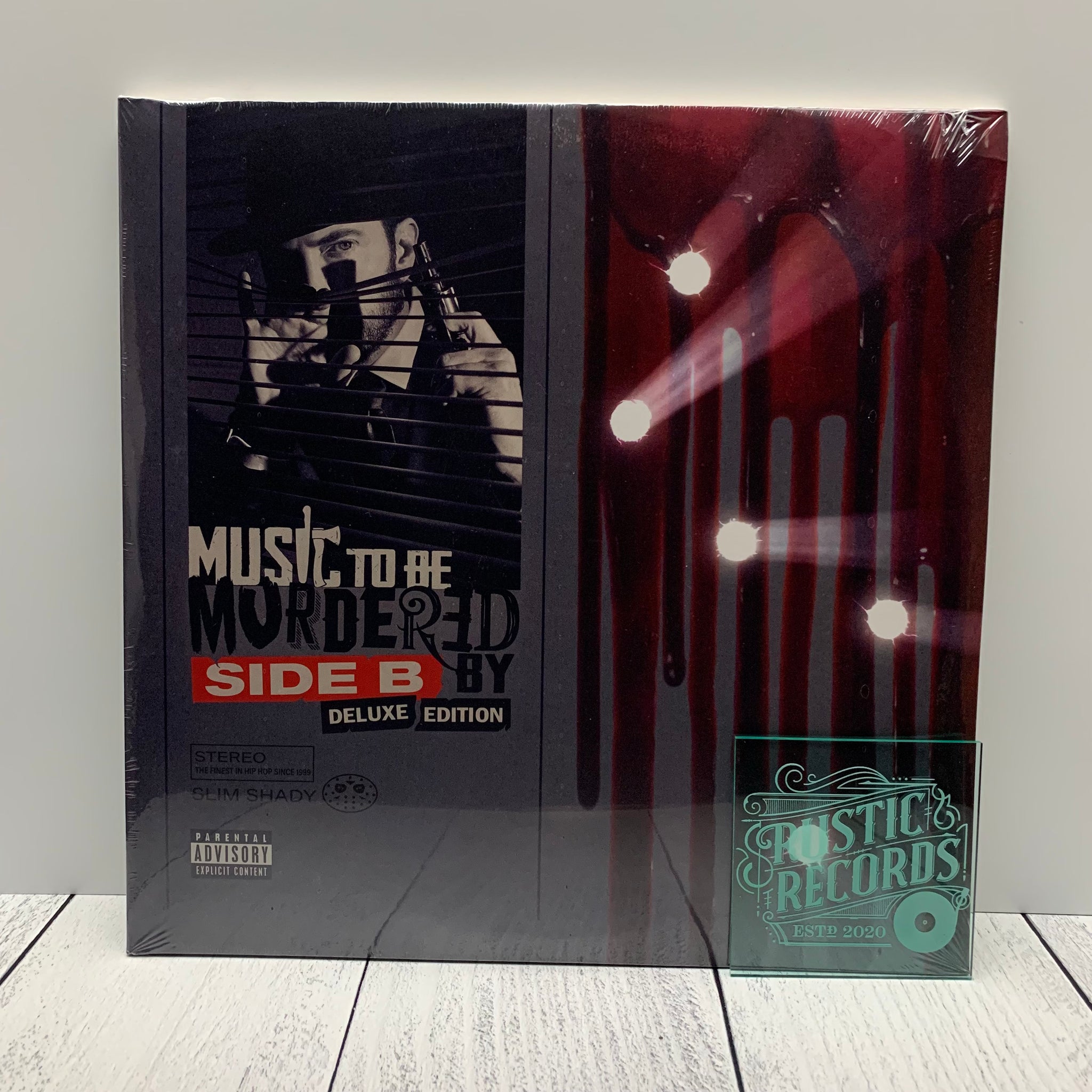 Eminem - Music To Be Murdered By Side B Web Exclusive Red Vinyl [Bump/Crease]